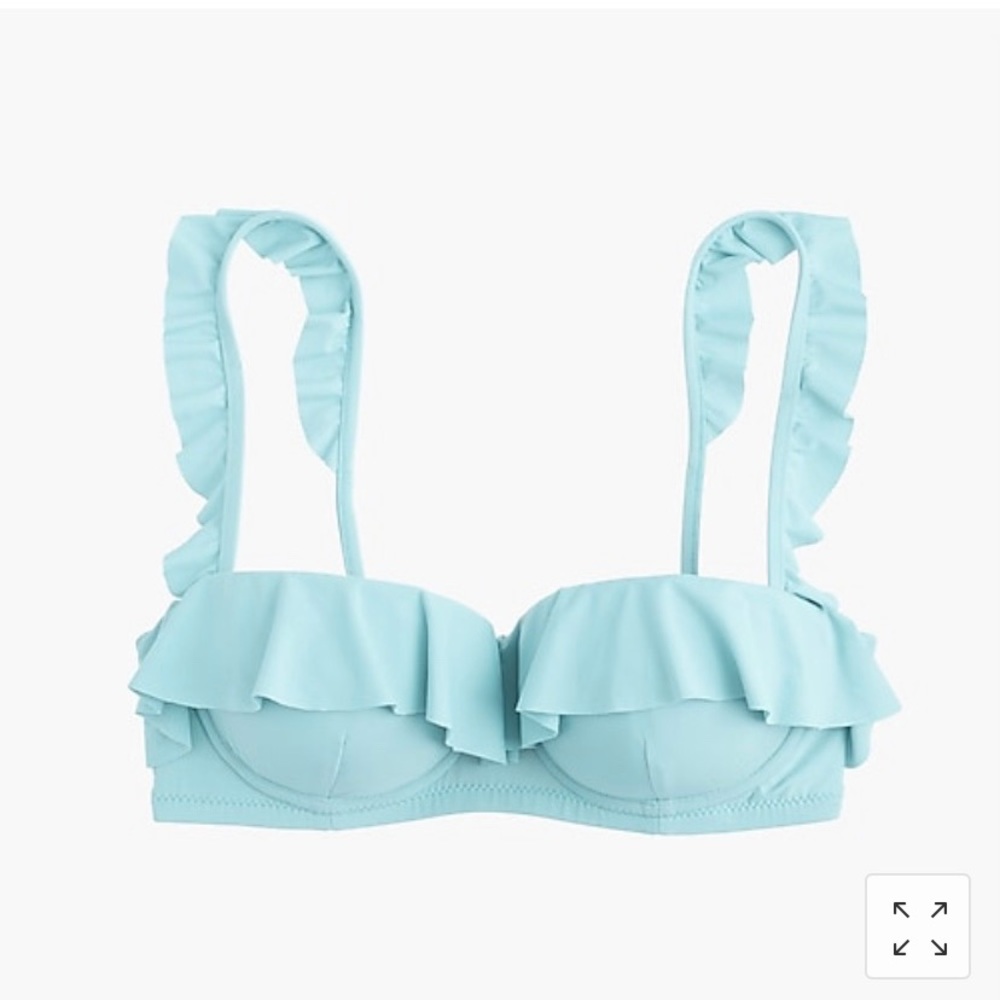 Brand new Jcrew underwire bikini top